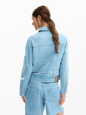 Desigual Kurtka przejściowa w kolorze niebieski