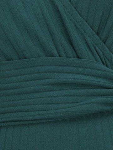 Robes en maille MAMALICIOUS en vert