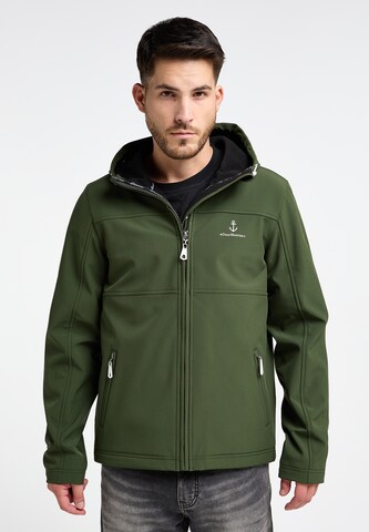 DreiMaster Maritim - Chaqueta funcional en verde: frente