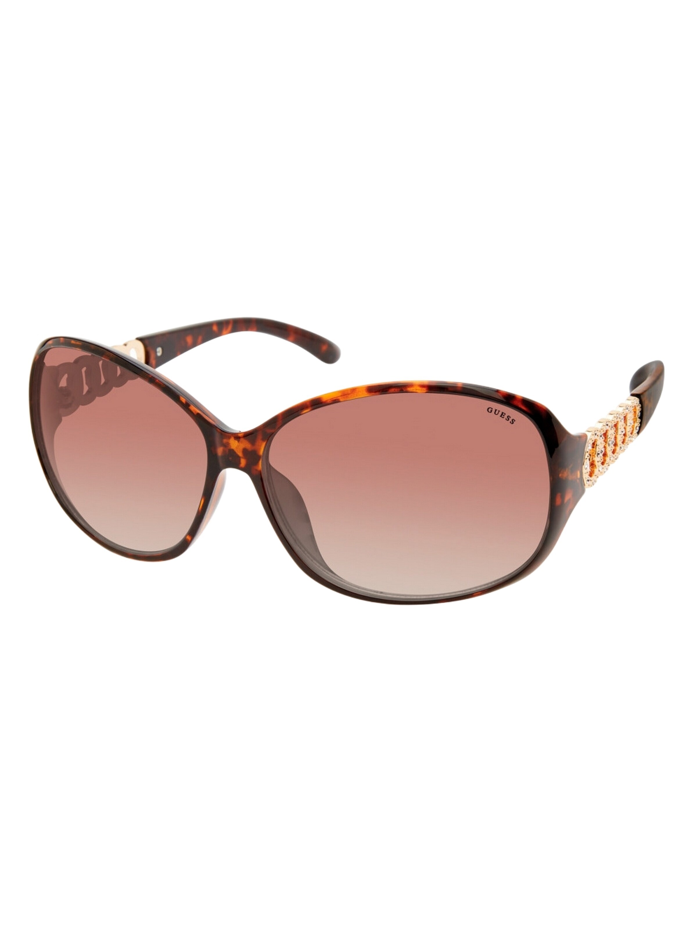 Lunettes de soleil 'Sonnenbrille' GUESS en marron