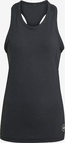 ADIDAS BY STELLA MCCARTNEY Sports Top in Black: front