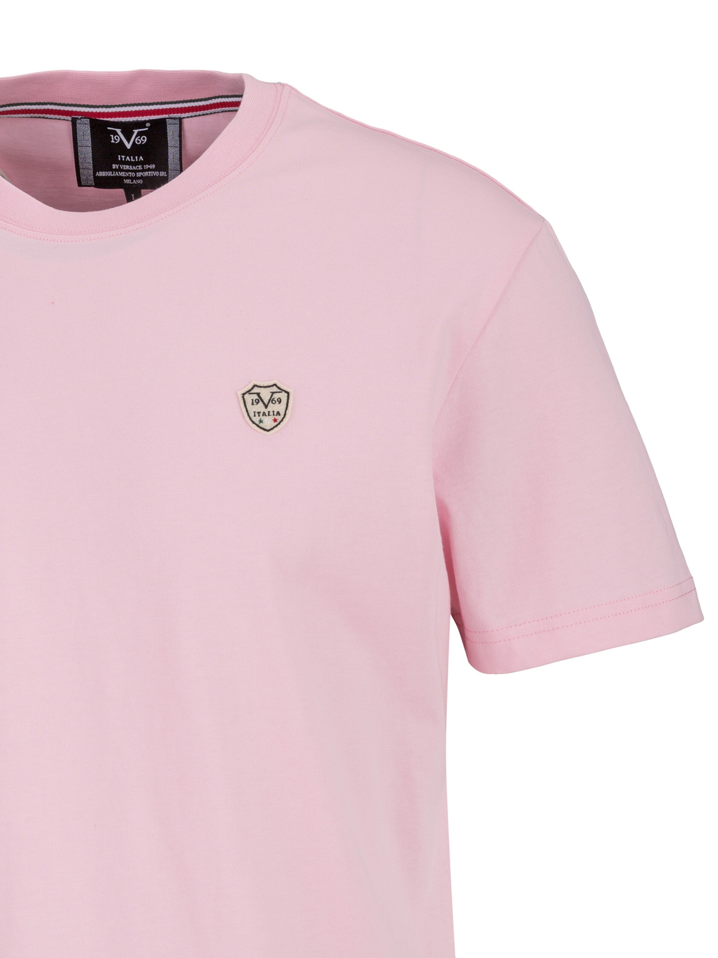 19V69 ITALIA Póló 'Rafael' - rózsaszín