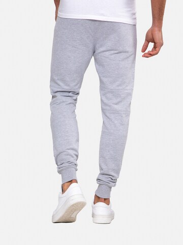 Threadbare Tapered Trousers 'Tristain' in Grey