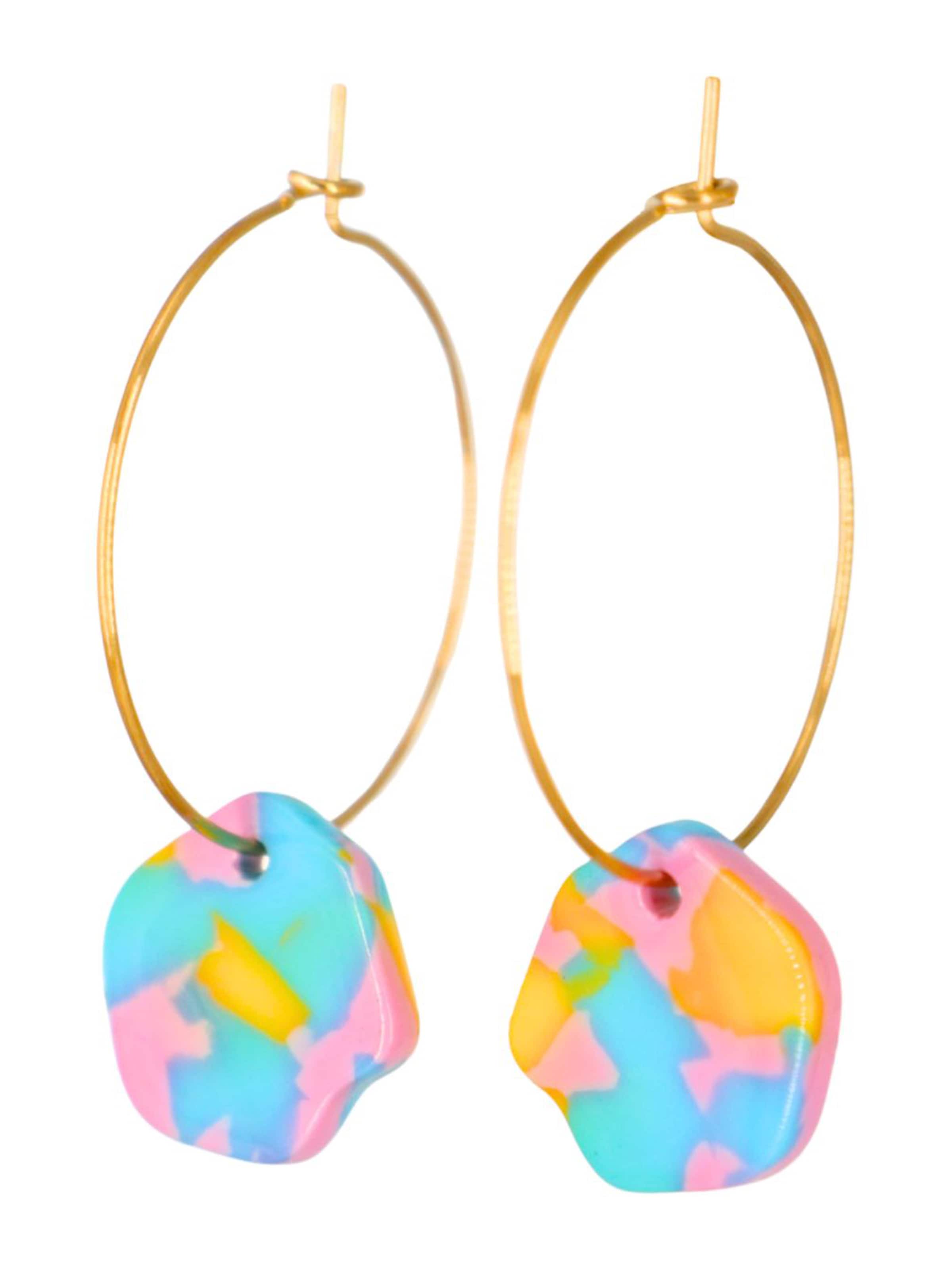 Fräulein Wunder Øreringe 'Alice' i guld: forside