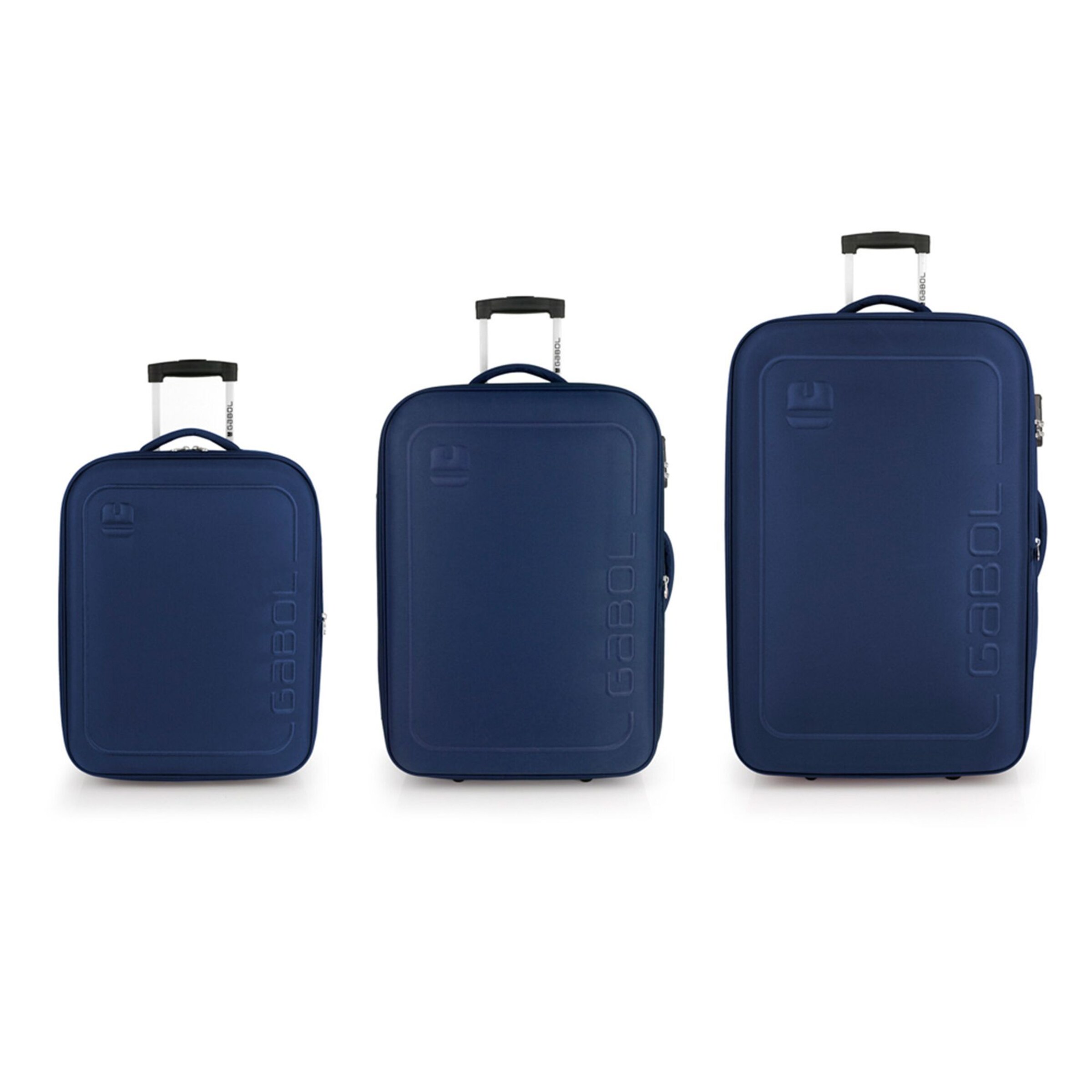 Ensemble de bagages Gabol en bleu : devant