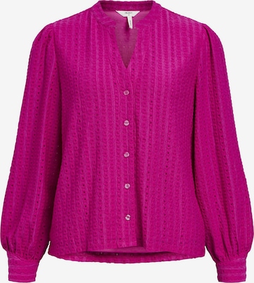 OBJECT Bluse 'FEODORA' i pink: forside