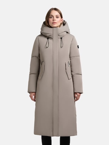 khujo Winter coat in Beige: front