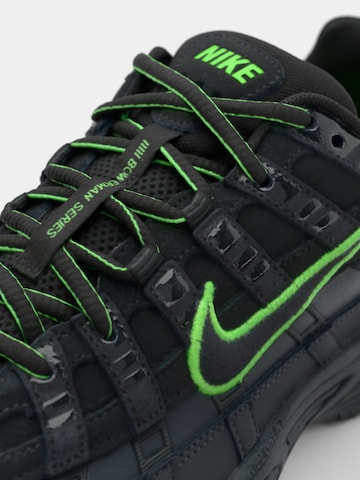 Nike Sportswear Rövid szárú sportcipők 'P-6000 PRM' - fekete