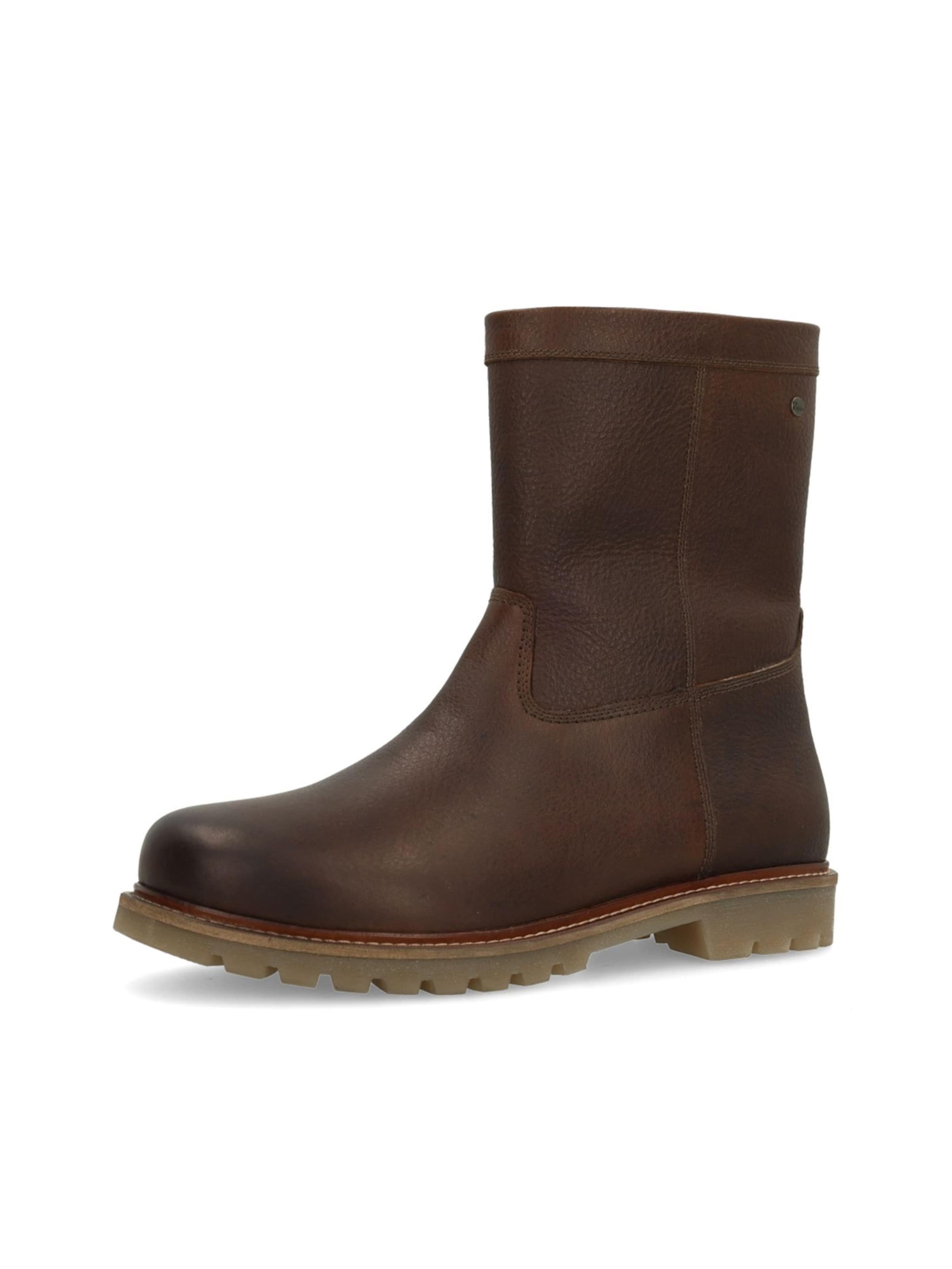 Boots no stress en marron : devant