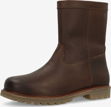 Boots MANFIELD en marron : devant