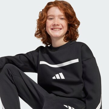 ADIDAS SPORTSWEAR Sports sweatshirt 'Z.N.E.' in Black