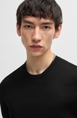 HUGO Pullover 'San Carl' in Schwarz