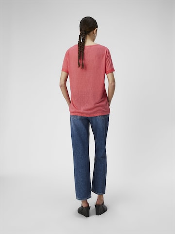 OBJECT T-shirt 'Tessi' i rosa