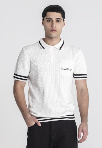 Gianni Kavanagh Pullover 'Identity' in Weiß: Vorderseite