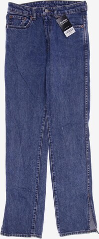 WEEKDAY Jeans in 27 in Blue: front