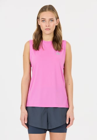 SOS Sporttop 'Pillar' in Roze: voorkant