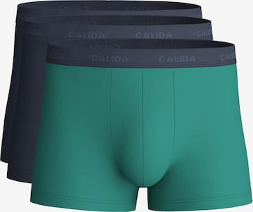 Boxers 'Cotton Special' CALIDA en vert : devant