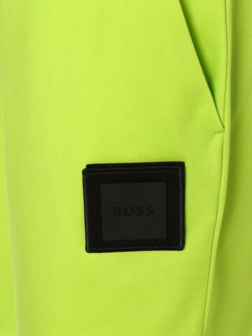BOSS Slim fit Pants ' Headlo Lotus ' in Green