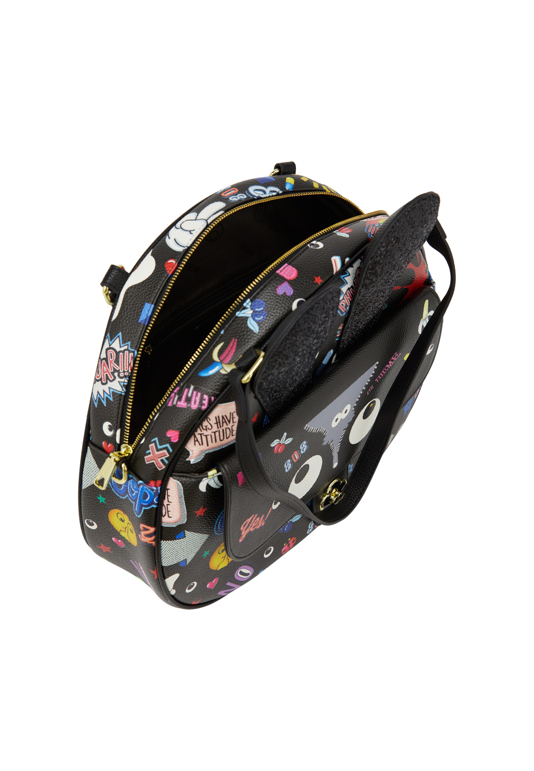 Sac bandoulière 'Pop Eyetheme' MYMO en noir