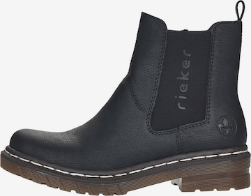 Rieker Chelsea boots in Zwart