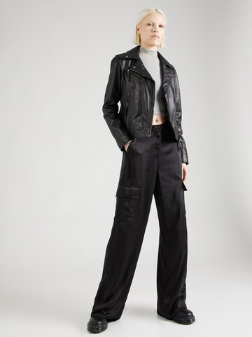 Wide leg Pantaloni cargo 'KHAT' di Marella in nero