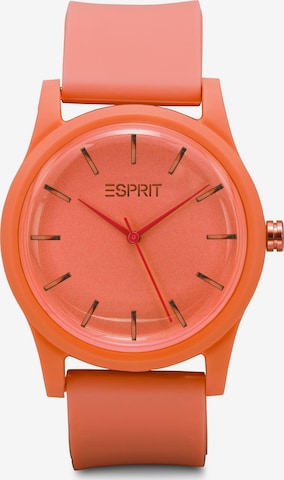 ESPRIT Analoog horloge in Oranje: voorkant