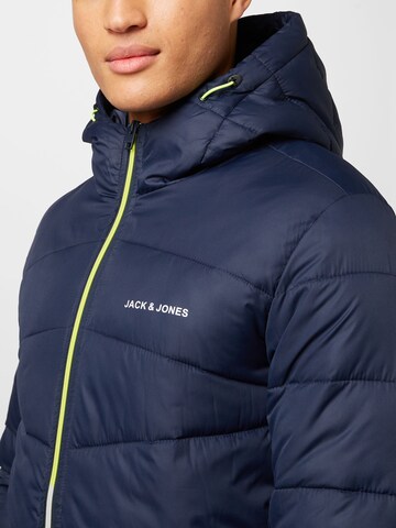 JACK & JONES Between-Season Jacket 'GLOBUS' in Blue