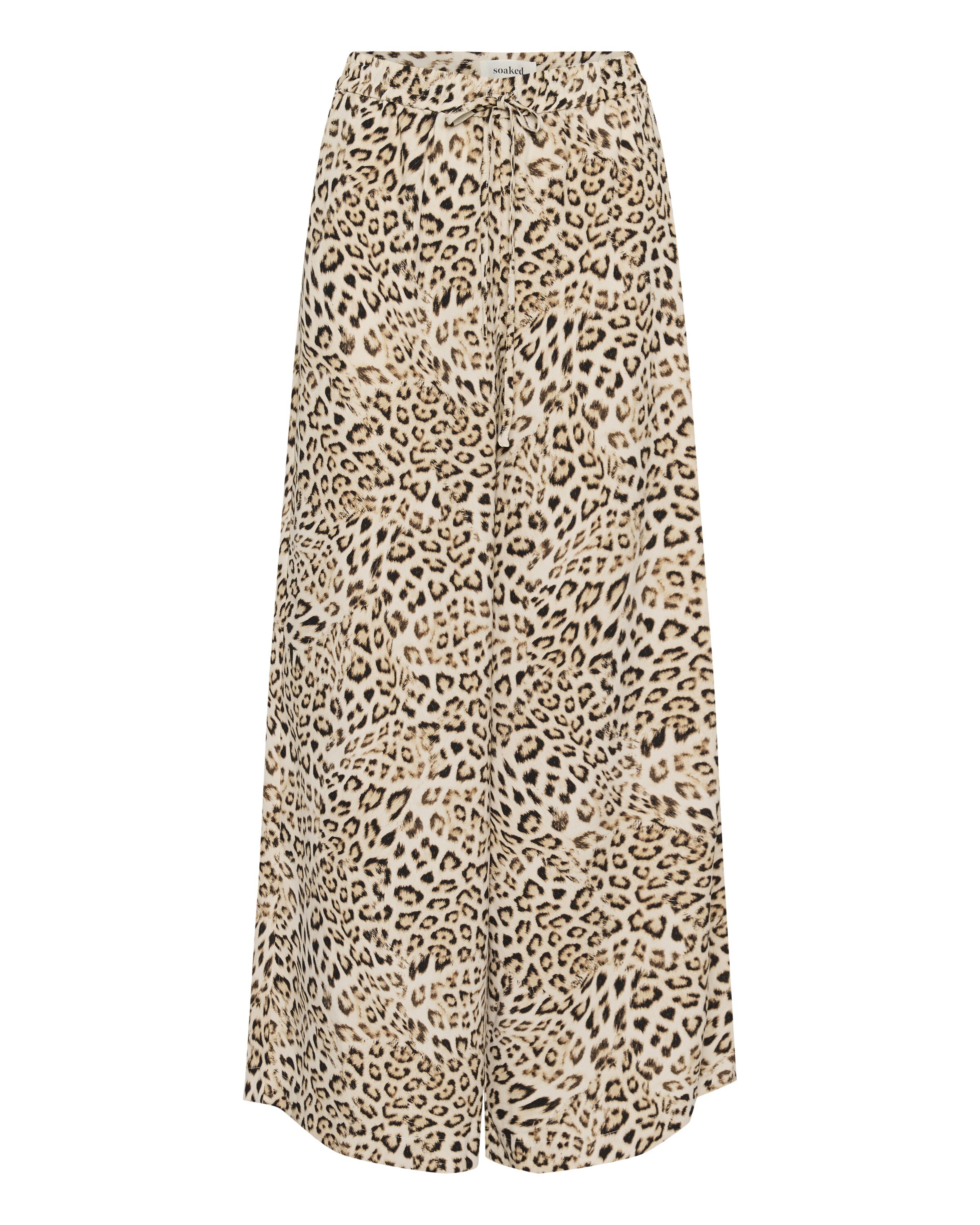 SOAKED IN LUXURY Trousers 'Shirley' in Beige / Dark brown, Item view