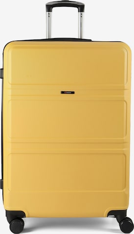 Trolley di Benzi in giallo: frontale