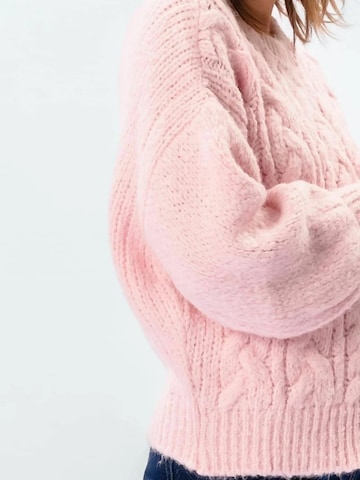 Pullover ' Emma Cable ' di TEESHOPPEN in rosa