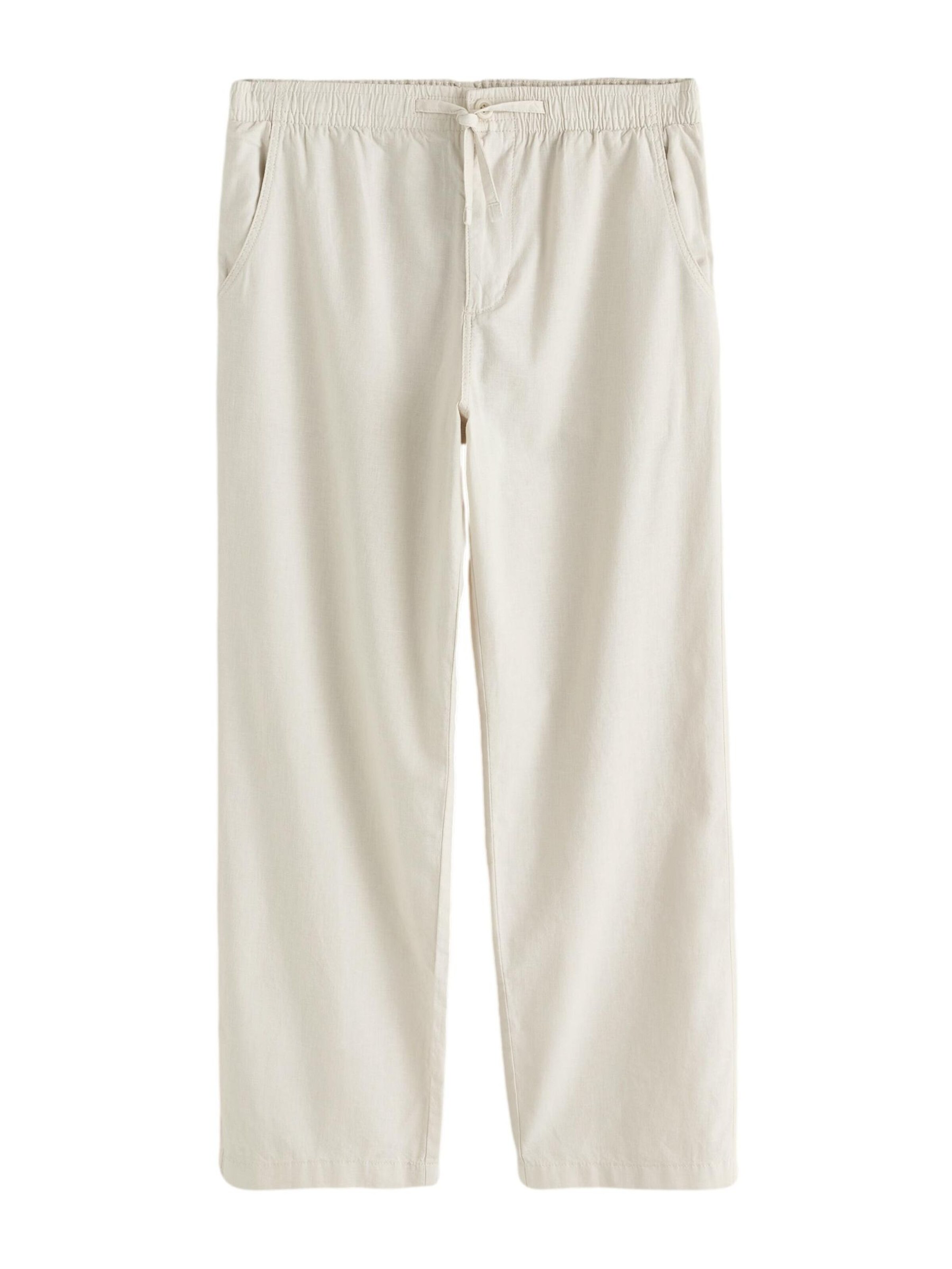 Next Pantalon 'Edle' en gris clair, Vue avec produit