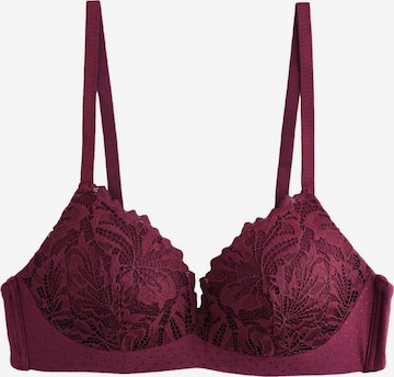 Next Бюстгальтер под футболку Бюстгальтер в Красный: спереди