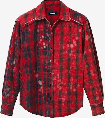 Camicia da donna 'Eda' di Desigual in rosso: frontale