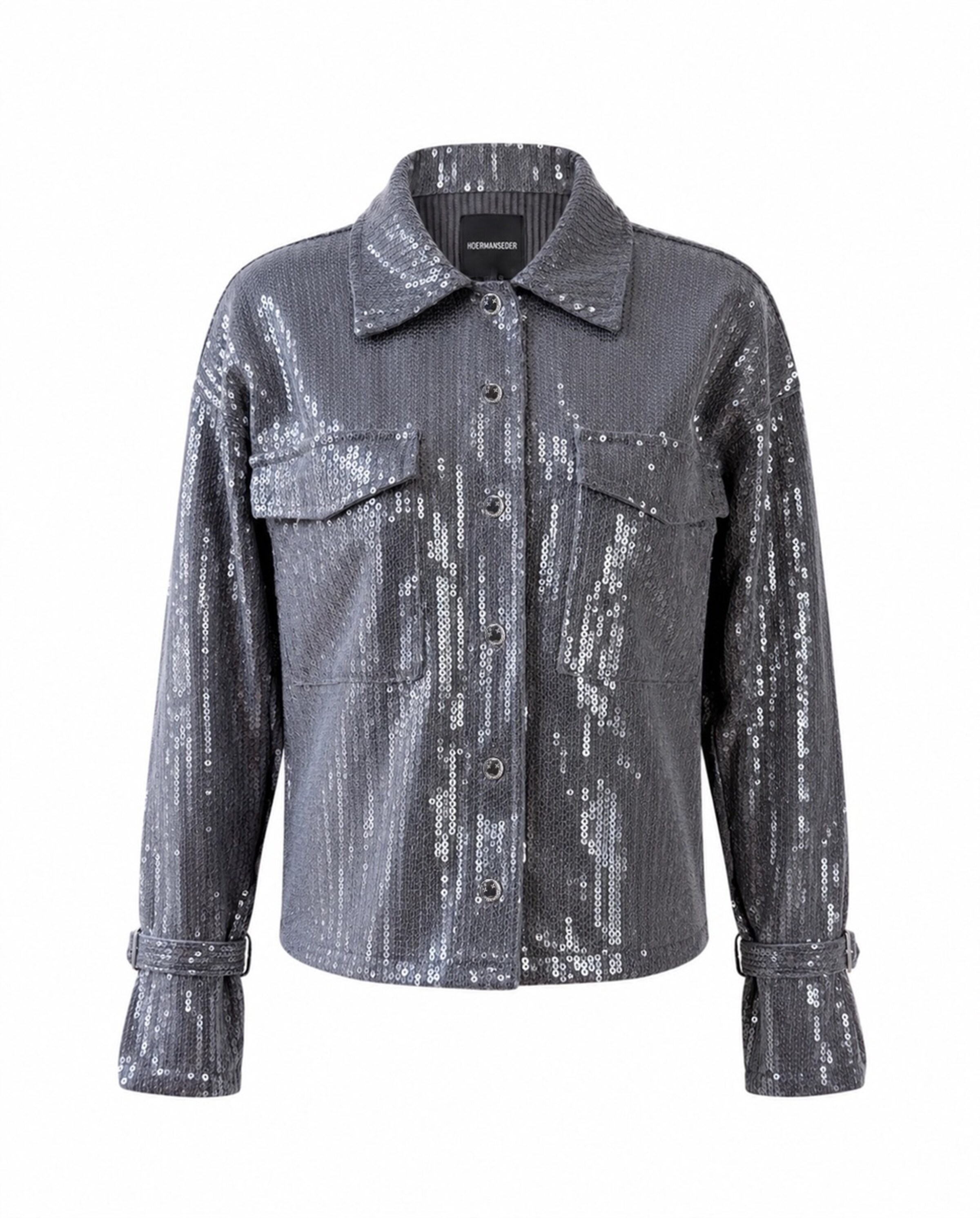 Hoermanseder - Blusa em cinzento: frente