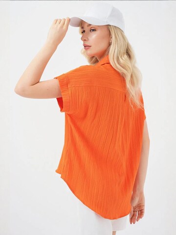 Camicia da donna di Bigdart in arancione
