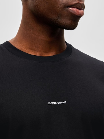 SELECTED HOMME T-Shirt 'Atlas' in Schwarz