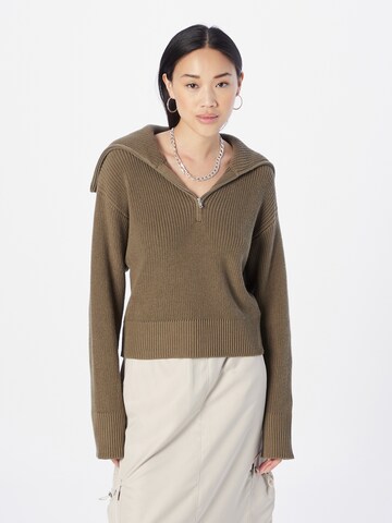 Monki Pullover in Grün: Vorderseite