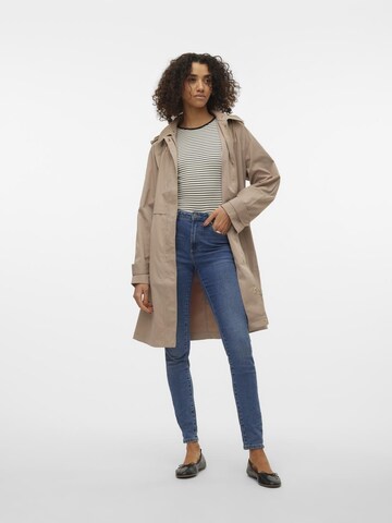 VERO MODA Övergångsparkas 'Chelseasif' i beige