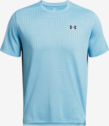 UNDER ARMOUR Performance Shirt ' Vent Geotessa ' in Blue: front