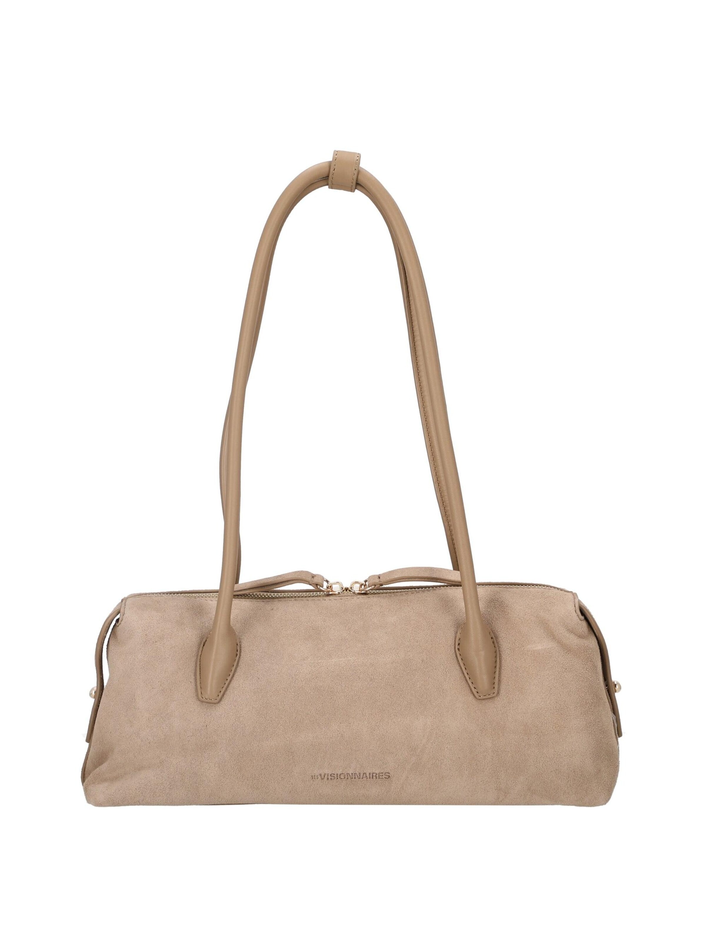 Les Visionnaires Schultertasche 'Hazel'‌‌‌‌‌ in Beige: Vorderseite