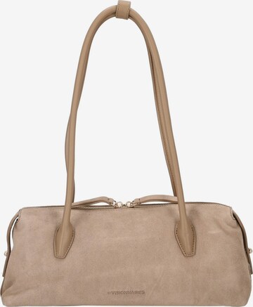 Les Visionnaires Schultertasche 'Hazel' in Beige: Vorderseite