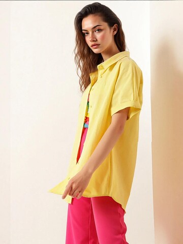 Bigdart Blouse in Geel