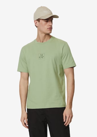 T-Shirt Marc O'Polo en vert : devant