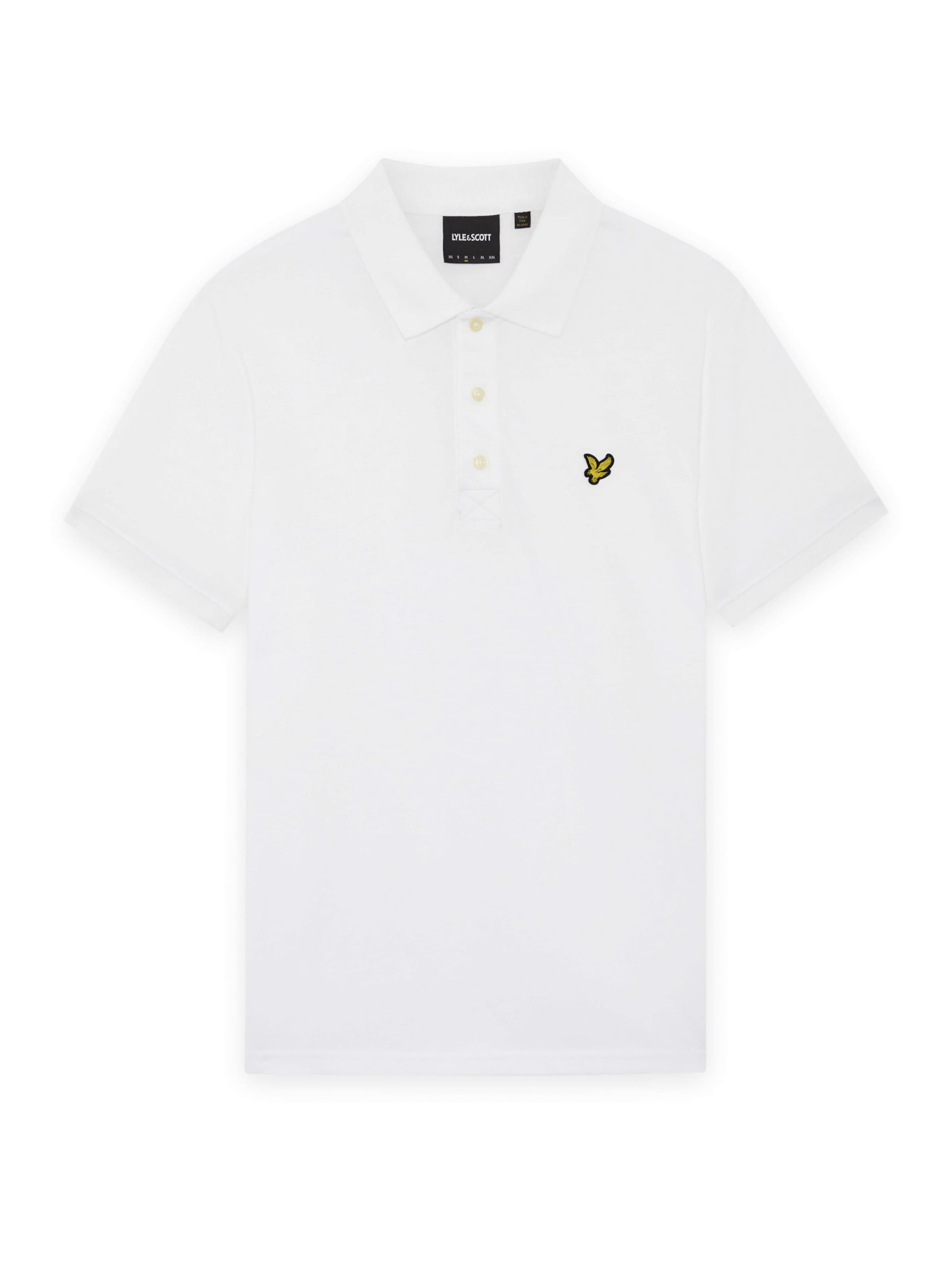 Lyle & Scott Shirt in Wit: voorkant