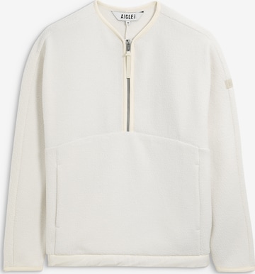 Jachetă fleece de la AIGLE pe bej: față