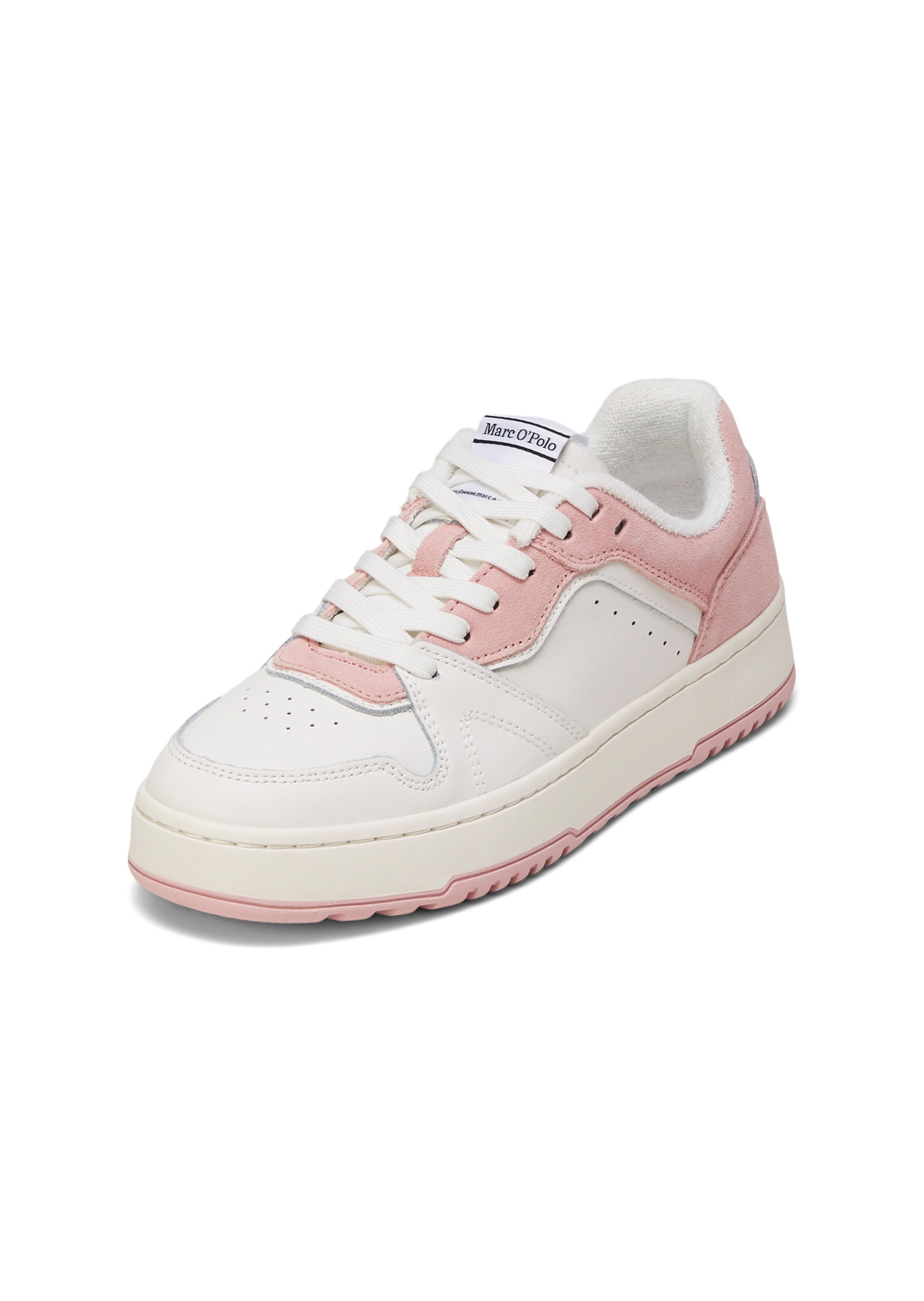 Marc O'Polo Sneakers laag in Wit: voorkant