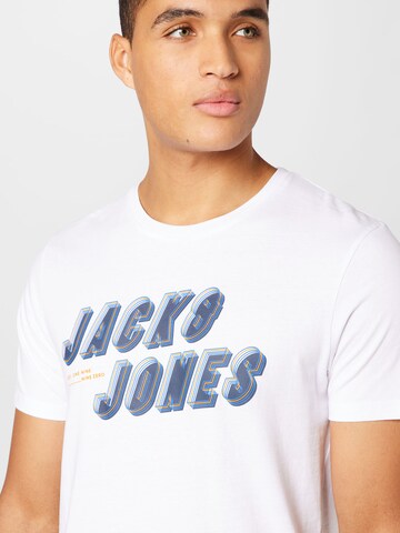 JACK & JONES Tričko 'Friday' – bílá