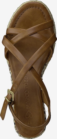 MARCO TOZZI Sandals in Brown