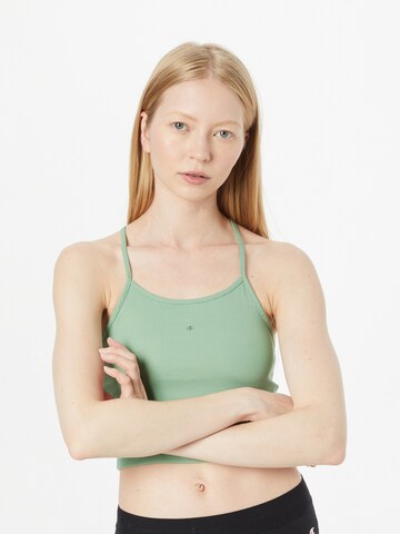 Champion Authentic Athletic Apparel Sporttop in Groen: voorkant
