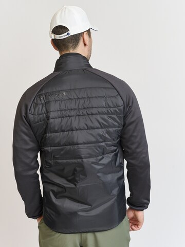 Backtee Sportjacke in Schwarz